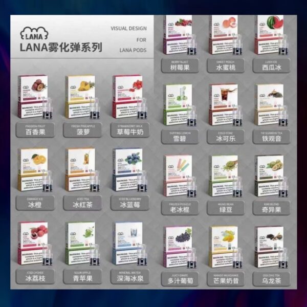 【L倉庫】LANA拉拉糖果煙蛋