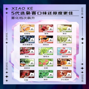 【B倉庫】XIAOKE梟客5代煙彈-買5盒送主機