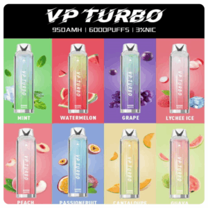 【同品牌3盒免運】VP TURBO拋棄式6000口